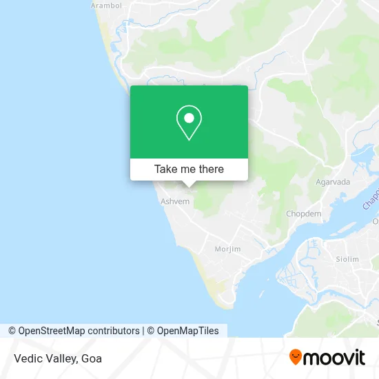 Vedic Valley map
