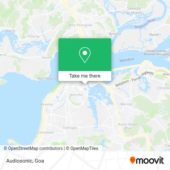 Audiosonic map