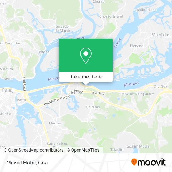 Missel Hotel map