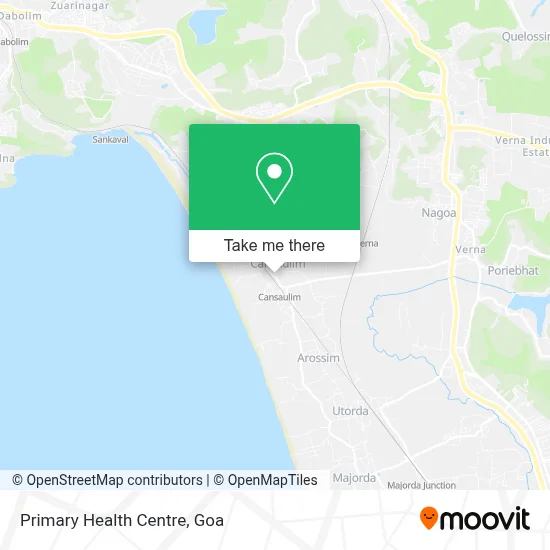 Primary Health Centre map