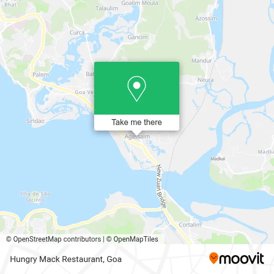 Hungry Mack Restaurant map