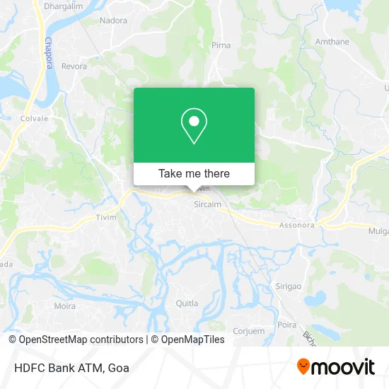 Hdfc Bank Atm map
