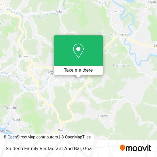 Siddesh Family Restaurant And Bar map
