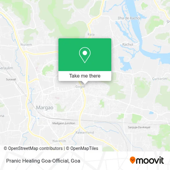 Pranic Healing Goa-Official map