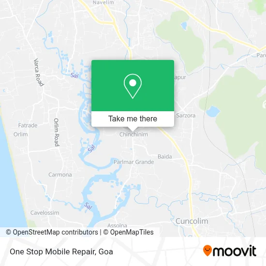 One Stop Mobile Repair map