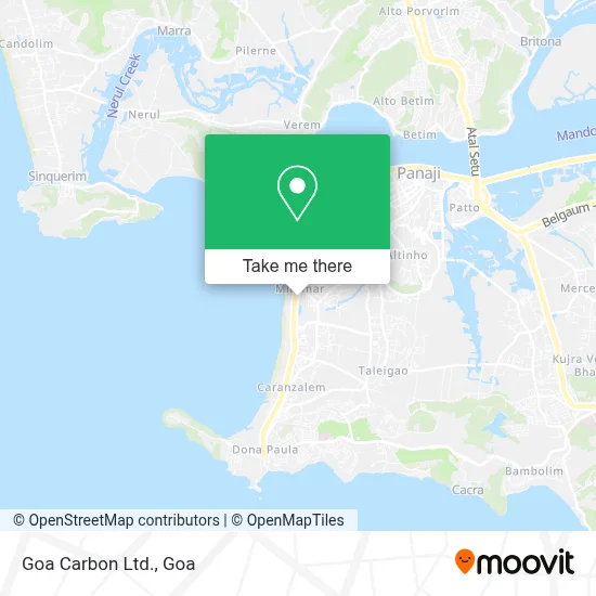 Goa Carbon Ltd. map