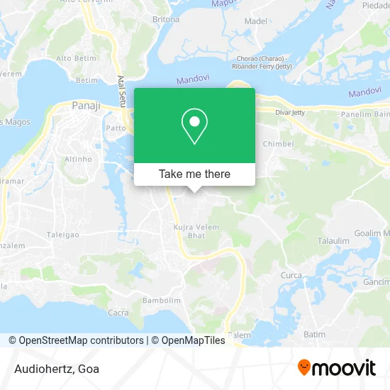 Audiohertz map