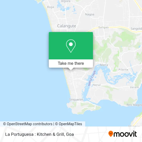 La Portuguesa : Kitchen & Grill map