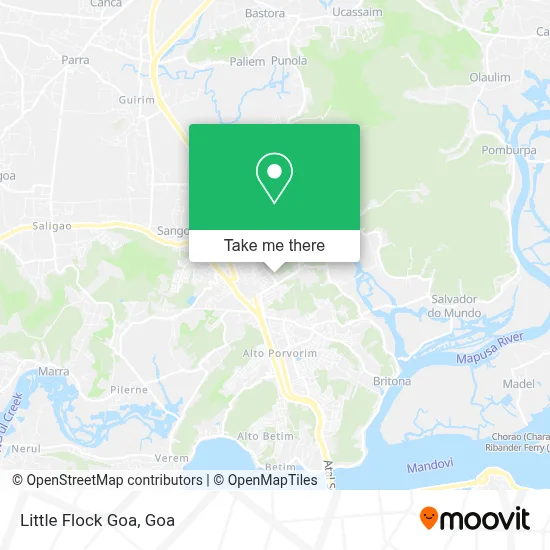 Little Flock Goa map