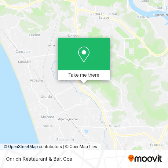 Onrich Restaurant & Bar map