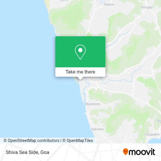 Shiva Sea Side map