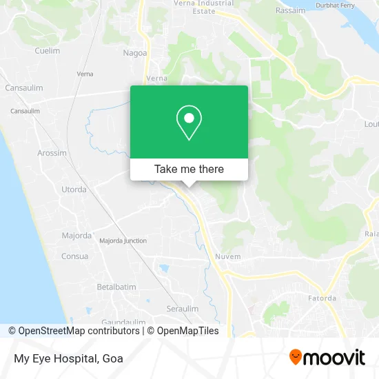 My Eye Hospital map