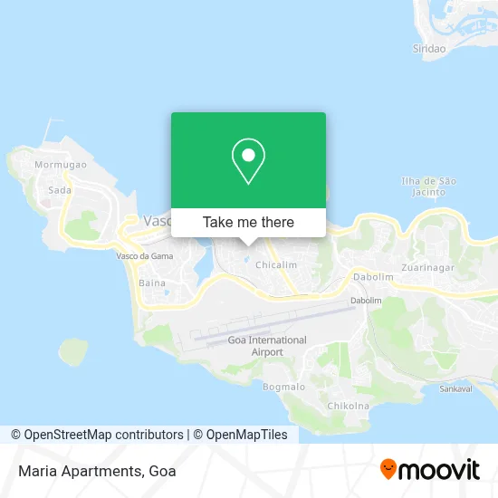 Maria Apartments map