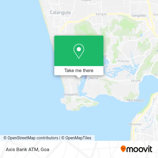 Axis Bank Atm map