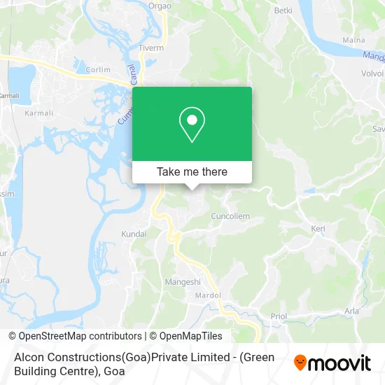 Alcon Constructions(Goa)Private Limited - (Green Building Centre) map