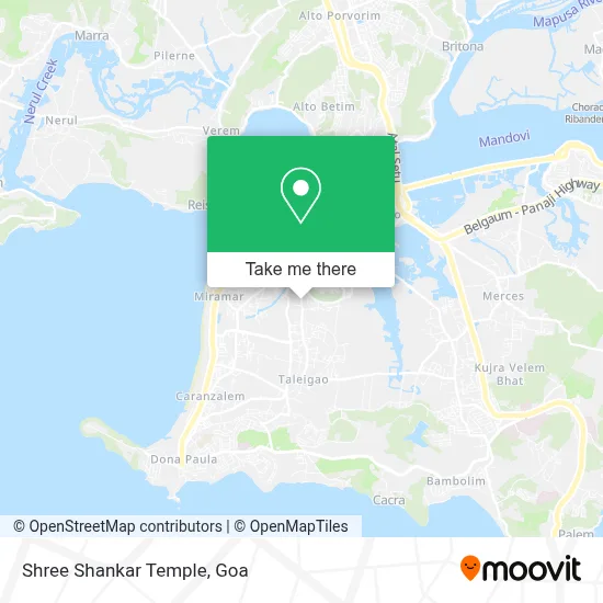 Shree Shankar Temple map