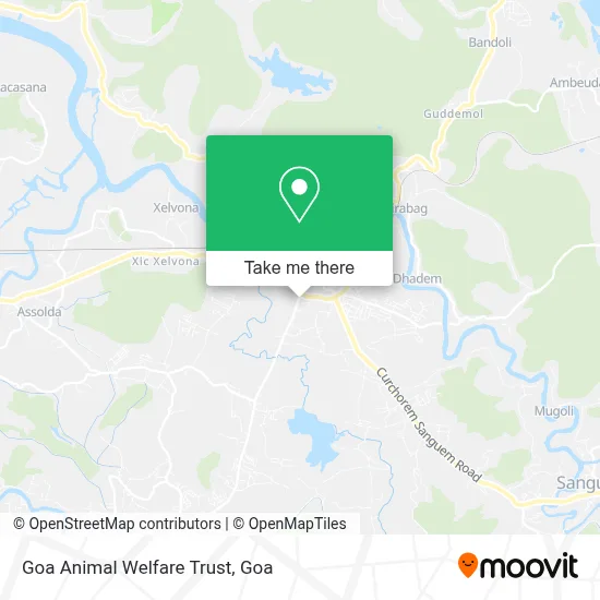 Goa Animal Welfare Trust map