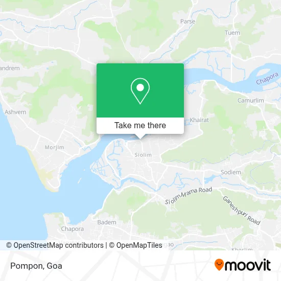 Pompon map