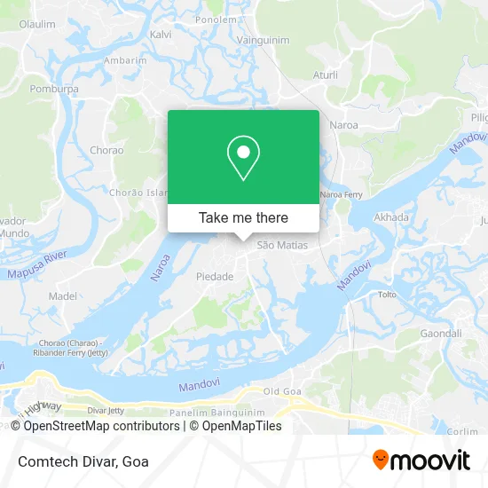 Comtech Divar map