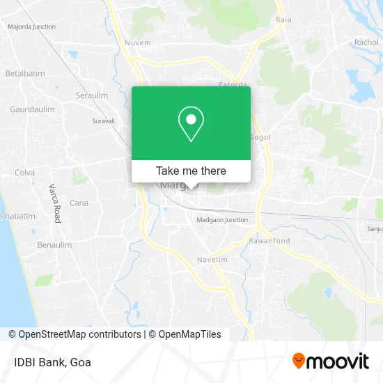 Idbi Bank map
