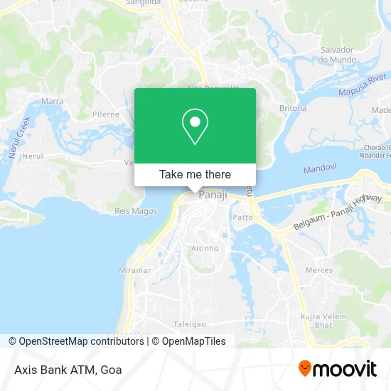 Axis Bank Atm map