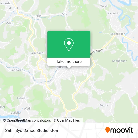 Sahil Syd Dance Studio map