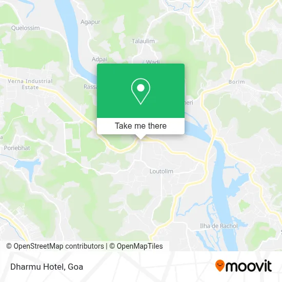 Dharmu Hotel map