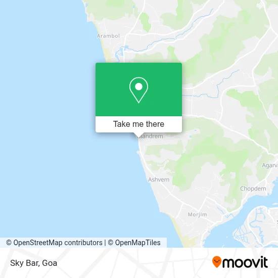Sky Bar map