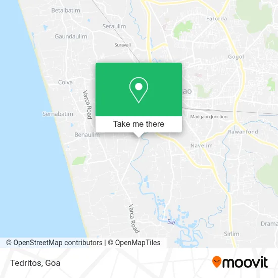 Tedritos map