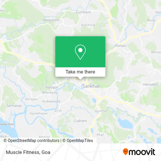 Muscle Fitness map