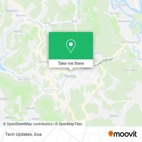 Tech Updates map