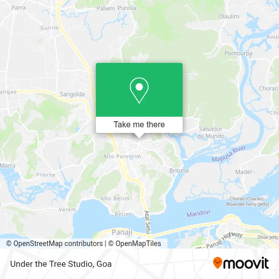 Under the Tree Studio map