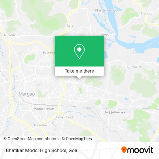 Bhatikar Model High School map