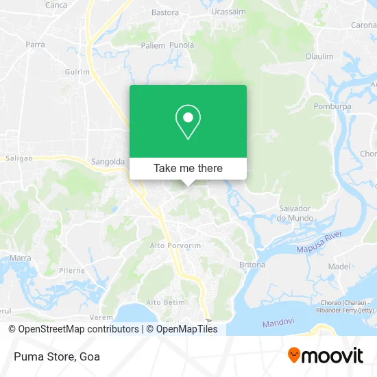 Puma Store map