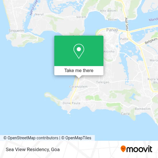 Sea View Residency map
