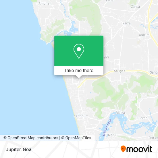 Jupiter map