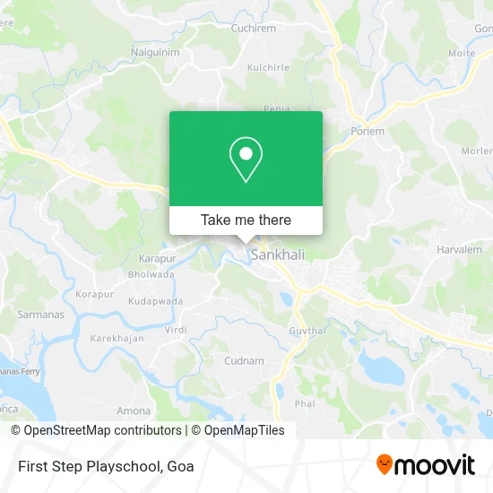 First Step Playschool map