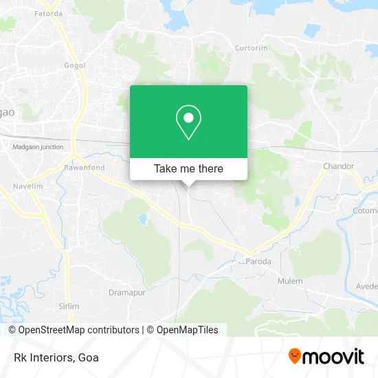 Rk Interiors map