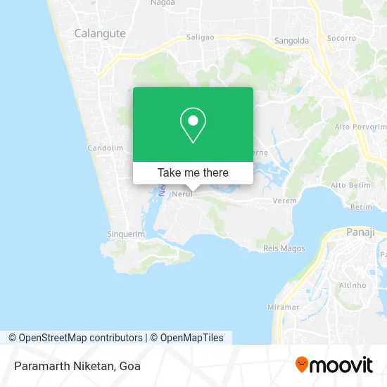 Paramarth Niketan map