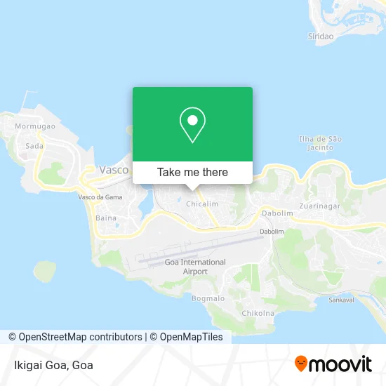 Ikigai Goa map