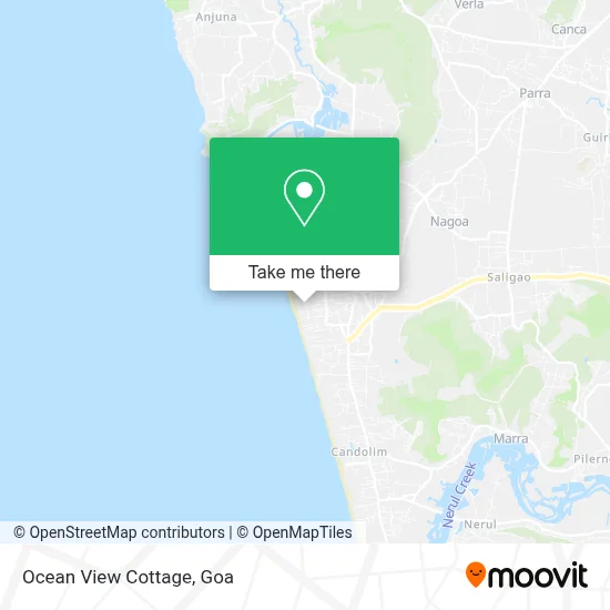 Ocean View Cottage map