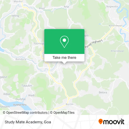 Study Mate Academy map