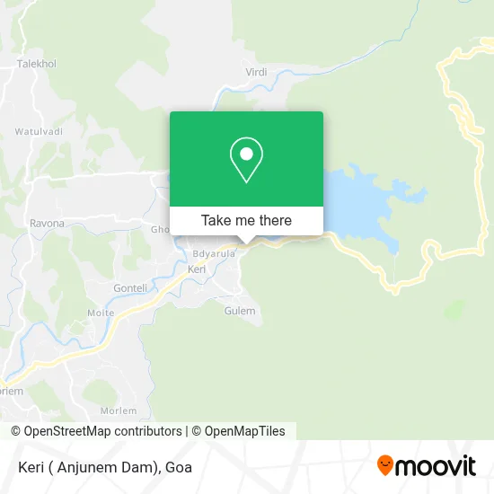 Keri ( Anjunem Dam) map