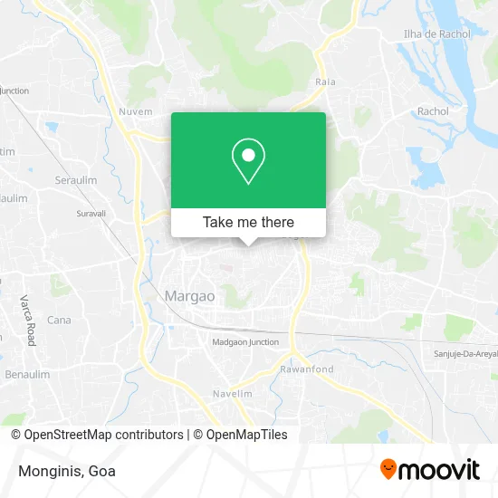 Monginis map