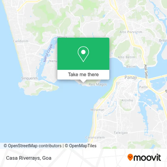 Casa Riverrays map