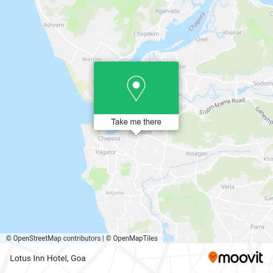 Lotus Inn Hotel map