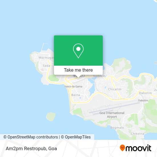 Am2pm Restropub map