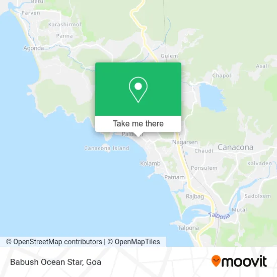 Babush Ocean Star map
