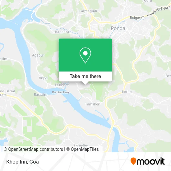 Khop Inn map
