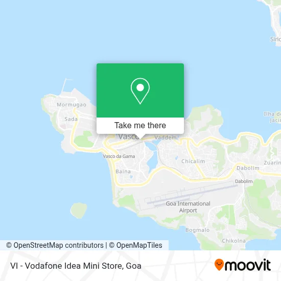VI - Vodafone Idea Mini Store map